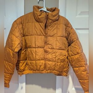 Aeropostale Remixer Down Women's Rust‎ Puffer Jacket